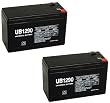 UB1290 12V 9Ah APC UPS Computer Back Up Power Battery - 2 Pack
