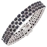 34ctw Sapphire Bracelet