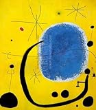 L'oro dell'azzurro, Art Poster by Joan Miro