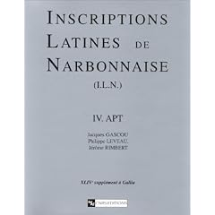 Inscriptions latines de Narbonnaise