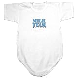 Baby Bodysuit White  Milk Team Malaysia  Country