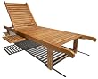 Strathwood Teak Chaise Lounge