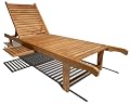 Strathwood Teak Chaise Lounge