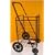 Jumbo Folding Shopping Cart - Black (Black Cart) (41.75"h x 24"w x 21"d (cart size))