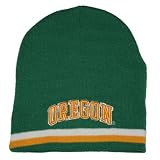 Oregon Ducks One Size Fits All U-Oregon Short Beanie - Green NCAA Hats