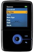 Creative Zen V 4 GB Portable Media Player (Black/Blue)