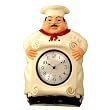 Fat Chef Kitchen Wall Clock Decoration