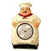 Fat Chef Shaped Kitchen Wall Clock