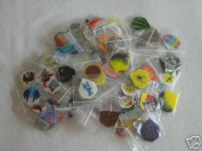 75 Stück gemischte Flights: Poly, Aerotex und Metronic
