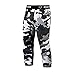 Rigorer Men's Running Fitness 3/4 Tights Compression Base Layer Capri Pants Leggings