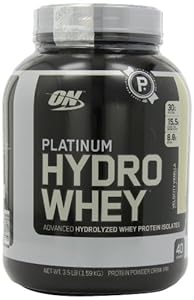 Optimum Nutrition Platinum Hydro Whey, Velocity Vanilla, 3.5 Pound
