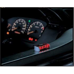 NIGHT FLASH NZ801A LED Theft Deterrent, Siren Red