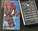 マーベル スパイダーマン ジュエリーデコシール 携帯電話用デコシート ブルー SP-02 マーベル スパイダーマン ジュエリーデコシール 携帯電話用デコシート ブルー SP-02