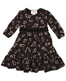 : Plum Pudding Brown Tiered Dress