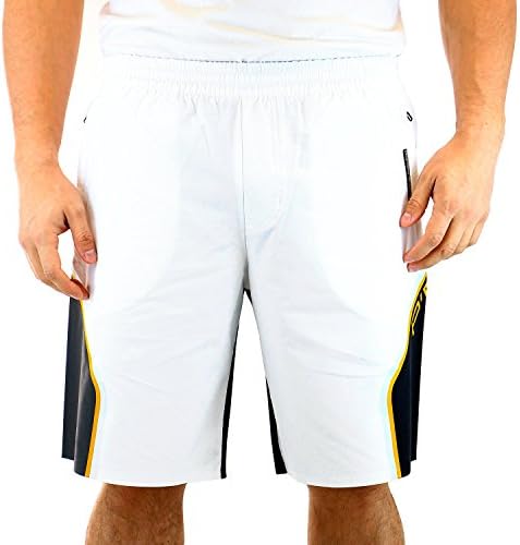 Porsche Design Beach Shorts - White / Solid Grey - Mens - M