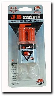 J-B Weld 8212-S Clear Mini Epoxy Syringe