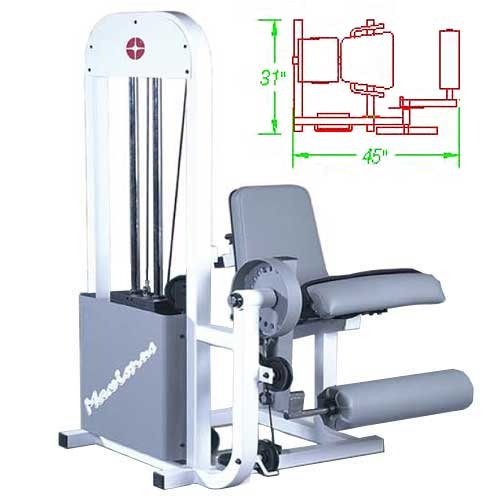 Maximus Fitness MX315 Seated Knee Flexion Exercise Machine