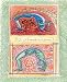 Urdhva Dhanurasana- Yoga Art by Nancy Van Kanegan-Laminated
