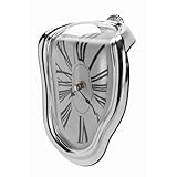 Melting Clock Art: Battery Operated Novelty Timepiece