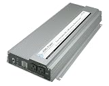 AIMS 1500 Watt Pure (True) Sine Power Inverter w/ charger and transfer switch