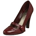 Nine West Women's Hearts Mary Jane,Dark Red,10 M US