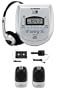 Fisher PCD-2450C Personal CD Player with Car Kit and Twin External Speakers