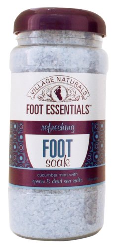 Village Naturals Foot Essentials Refreshing Foot Soak 20 oz