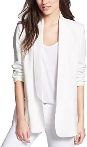 Born Women's Ladies Candy Colors Stylish Suit Jacket coat Blazer-white-US S/Tag M