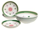 Caleca Diamonds 5-Piece Pasta Serving Set
