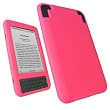 PINK PURPLE Kindle 3 Silicon Sleeve with Soft Pouch and Screen Protector (Fits 6" Display, Latest Generation Kindle)