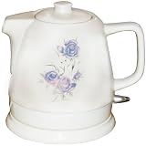 TEATIME - Traditional Electric Ceramic Kettle - Flowers