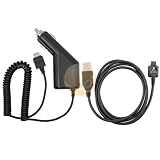 For SPRINT LG RUMOR MUZIQ TRAX CAR CHARGER + USB CABLE
