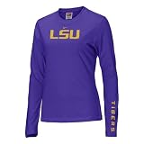 Nike LSU Tigers Purple Ladies Classic Logo Long Sleeve T-shirt