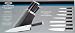 Stellar 7pc soft grip forged steel kitchen knife block set