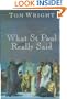 What Saint Paul Really Said
