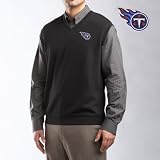 Cutter & Buck Tennessee Titans Mens Journey Supima Flatback Sweater Vest