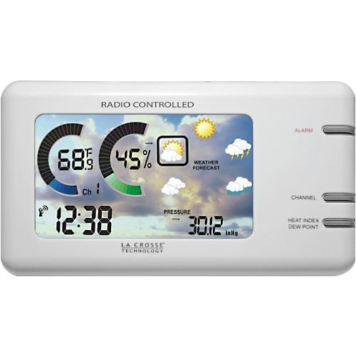 La Crosse Technology WS-450W Color Wireless Weather Station, White