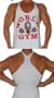 World Gym String Mens Tank Top (L, White)