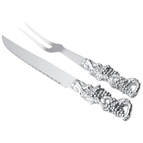Arthur Court 2-Piece Grape Carving Set by Arthur Court Designs