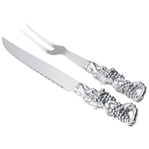 Arthur Court 2-Piece Grape Carving Set by Arthur Court Designs