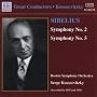 Symphony No. 2, Symphony No. 5 (Boston So, Koussevitsky)