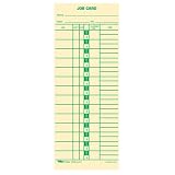 TOPS(R) Time Cards (Replaces Original Card L61), Job Card Form, 1-Sided, 9in. x 3 1/2in., Box Of 500