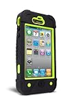IMAGE OF iFrogz BullFrogz Case for iPhone 4 - 1 Pack - Retail Packaging - Green/Black