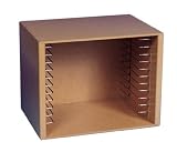 Melissa & Doug Deluxe Natural Wood Puzzle Storage Case