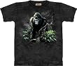 Mountain Gorilla T-shirt 100% Cotton Teens and Adults Short Sleeve Shirt