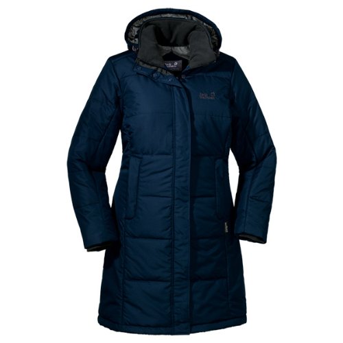 Jack Wolfskin Damen Mantel Iceguard Coat, Night Blue, L, 1201221