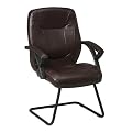 Deluxe Visitors Chair - Chocolate