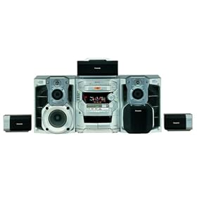 Panasonic SC-DK3 5-DVD Home Theater Compact Stereo System