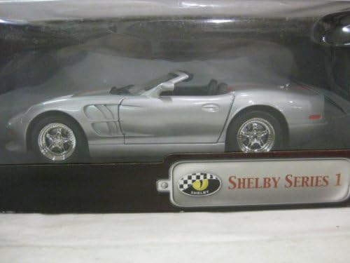 1999 Shelby Series 1 In Silver Diecast 1:18 Scale Deluxe Edition By Yat Ming