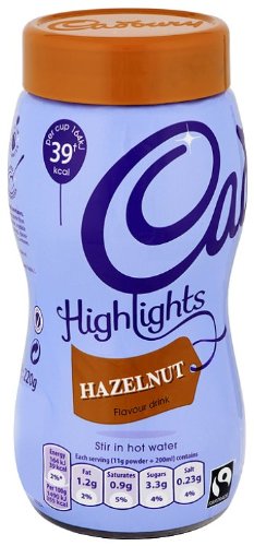 Cadbury Highlights Hazelnut Hot Chocolate Jar 220 g (Pack of 3)